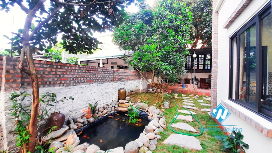 House with garden for rent in Ngoc Thuy Ward, Long Bien District